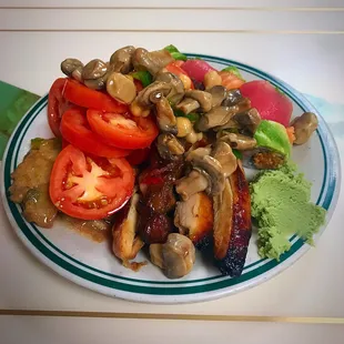 Decent lunch spread.