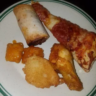 Just a sample plate of a few of my favorites.