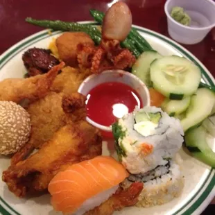 food, sushi and sashimi