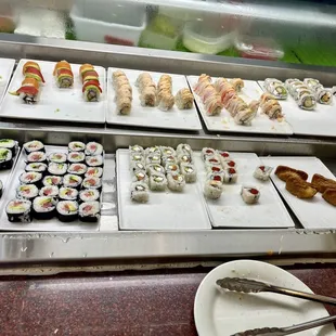 Sushi selection