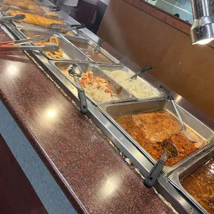 American buffet choices