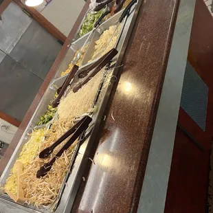 Hibachi veggie station