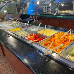 salads, interior