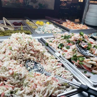 Cold salad items