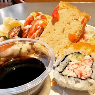 sushi and sashimi, food