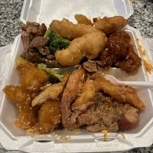 I decided to give this place a try and it's 22.00 wasted!! I hate when this happens! None of it was good.