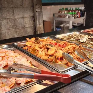 Seafood on Saturdays and Sundays