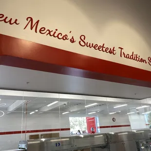 Viewing window in the kitchen