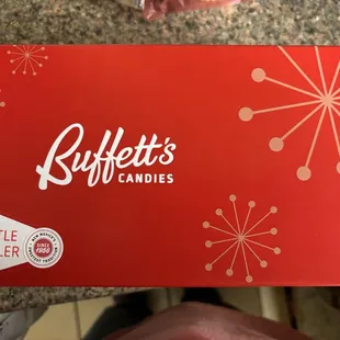 Brittle Sampler in festive box
