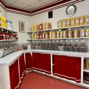 Look at the popcorn.