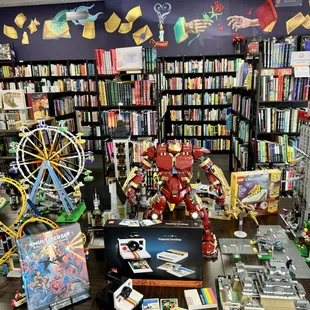 More Legos and books