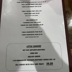 New Menu