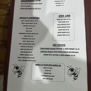 New Menu