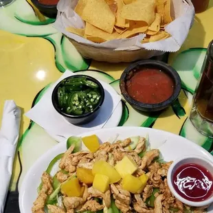 a plate of food