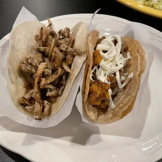 3 Chorizo Con Papas Tacos