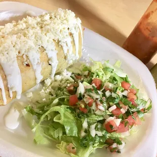 Carne Asado burrito. Very good!