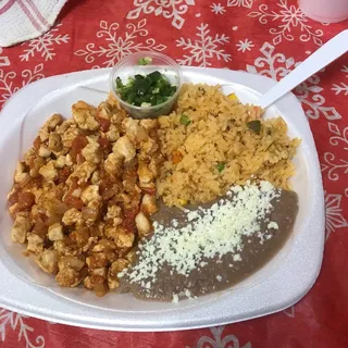 Pollo a La Mexicana