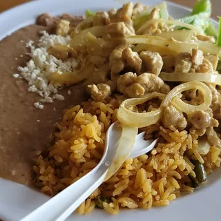 Pollo a La Crema