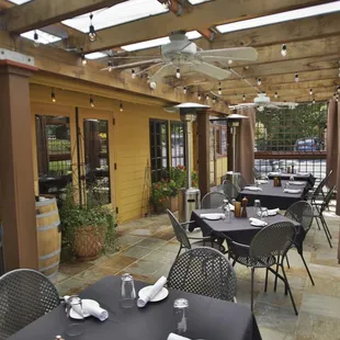 Banquets on our private patio