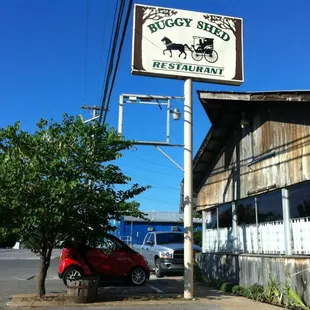 the outside of a restaurant