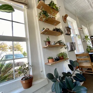 Beautiful decor and natural light throughout