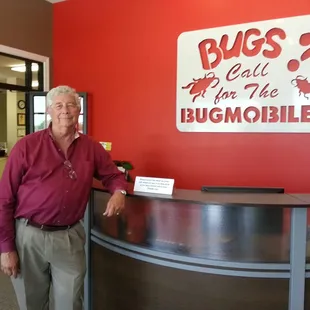 James Kiening, proud owner for over 25 years.