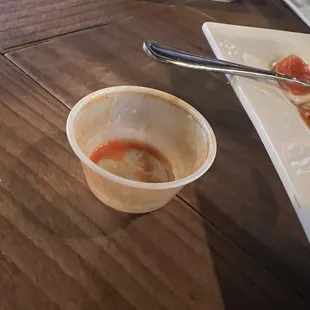 Sauce cup