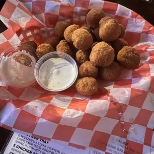 Fried mushrooms