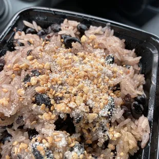 Red bean sticky rice