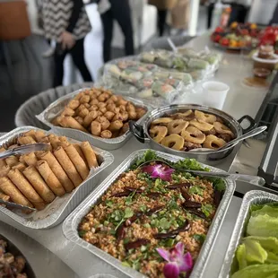 Bui tofu catered egg rolls - the only other eggrolls I&apos;ll eat, other than my moms! Yum!