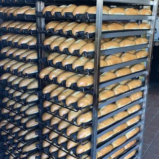 Fresh bread rolls
