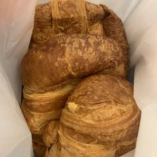 Turkey and Turkey, jalapeño and cheese croissant