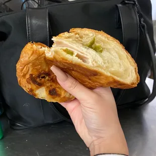 Turkey Jalapeño Cheese crossaint