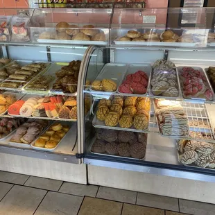 a variety of donuts