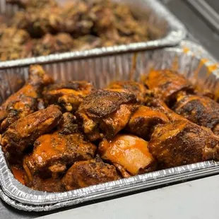 Smoked Buffalo wings