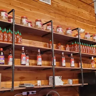 I found out where all the Sriracha went!