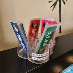 Slips for extra meat