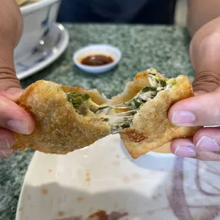 Cheese Gau Gee - trust, it&apos;s so good!