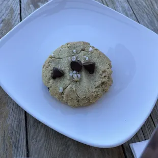 salted chocolate chip cookie