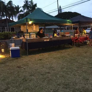 a food stand