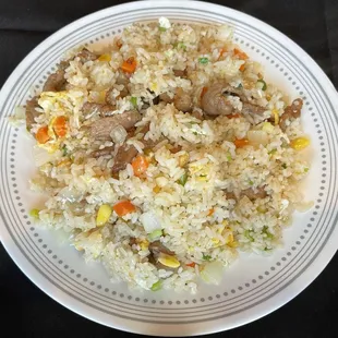 Pork fried rice