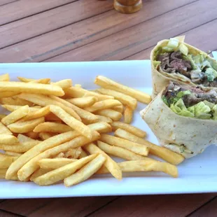 Korean BBQ Steak Wraps