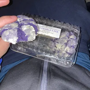 Omg ube crinkle so amazing love love love this