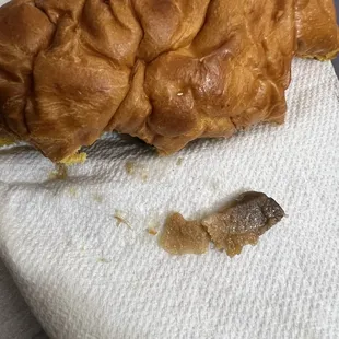 Pork bun with bones inside. Be careful when eating!!!!!