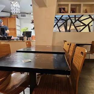 table and chairs