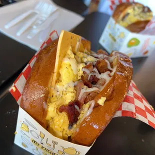 Bacon Eggdrop