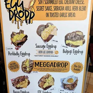 Breakfast Menu
