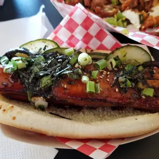 sandwich, hot dog, food, hot dogs