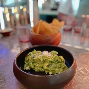 Delicious guac with serranos