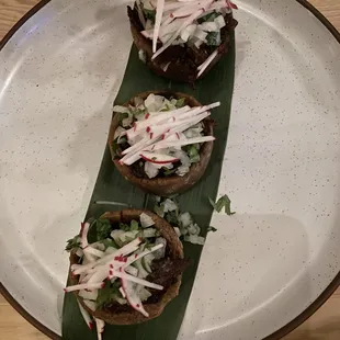 Pork Belly Skirt Steak Tacos